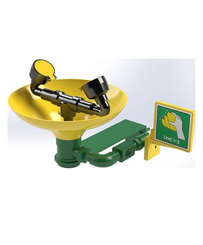  Unicare LSE 1B Wall Mounted Safety Eyewash