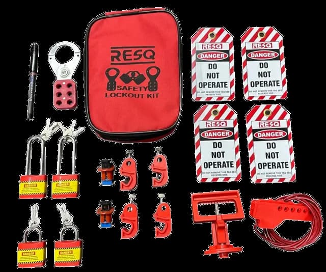 Lockout Tagout Kit - Red