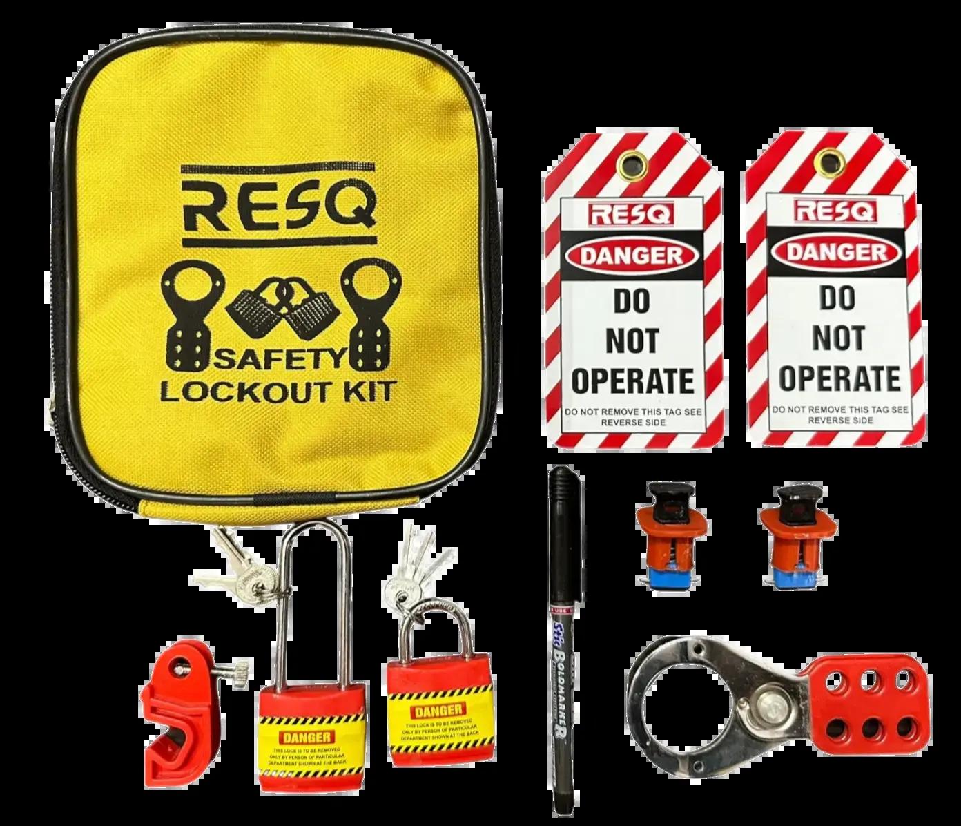 Lockout Tagout Kit - Yellow